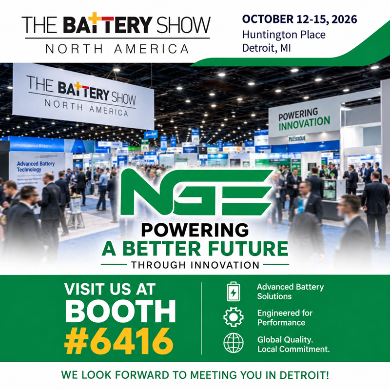 Meet NGE at The Battery Show North America 2026 in Detroit - Image 1